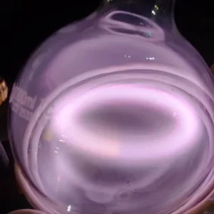 Argon (Ar) glowing plasma discharge, photo 4 of 16