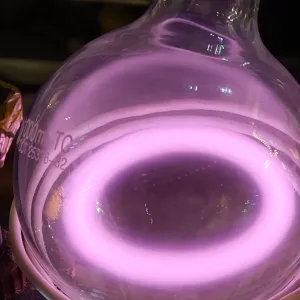 Argon (Ar) glowing plasma discharge, photo 5 of 16
