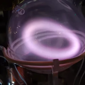Argon (Ar) glowing plasma discharge, photo 10 of 16