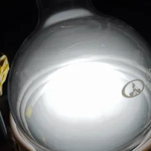 Oxygen (O) glowing plasma discharge, photo 6 of 9