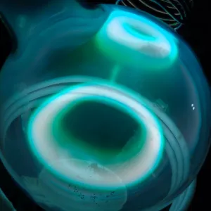 Nickel (Ni) glowing plasma discharge, photo 11 of 14