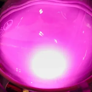 Hydrogen (H) glowing plasma discharge, photo 1 of 12