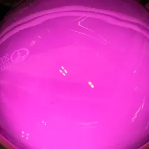 Hydrogen (H) glowing plasma discharge, photo 6 of 12